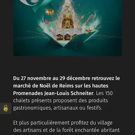 F2 Hypercentre Terrasse Talleyrand Apartamento Reims