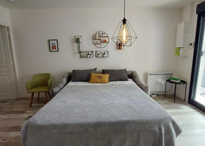 F2 Hypercentre Terrasse Talleyrand Apartamento